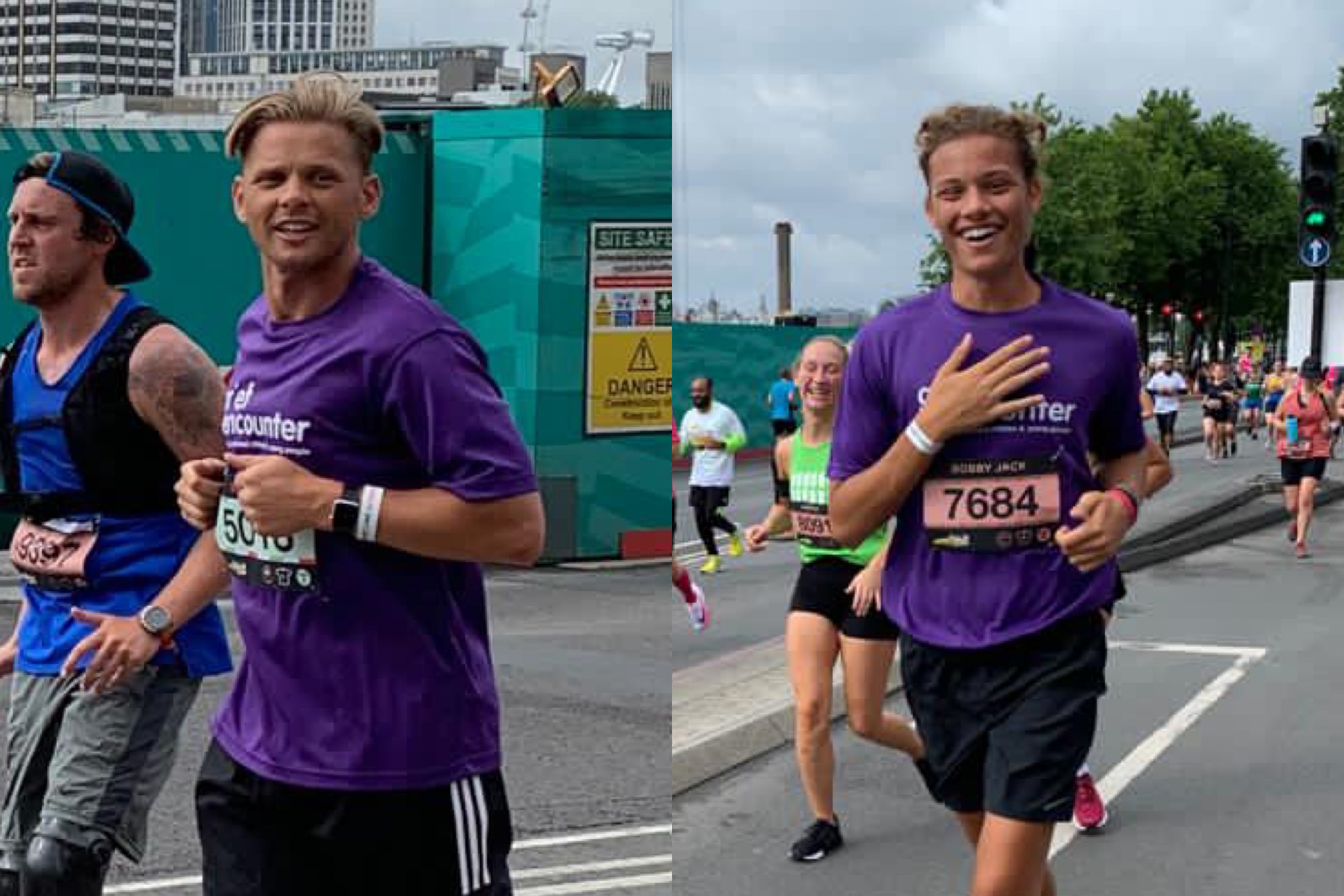 Team Grief Encounter take on the London Landmarks Half - Grief Encounter