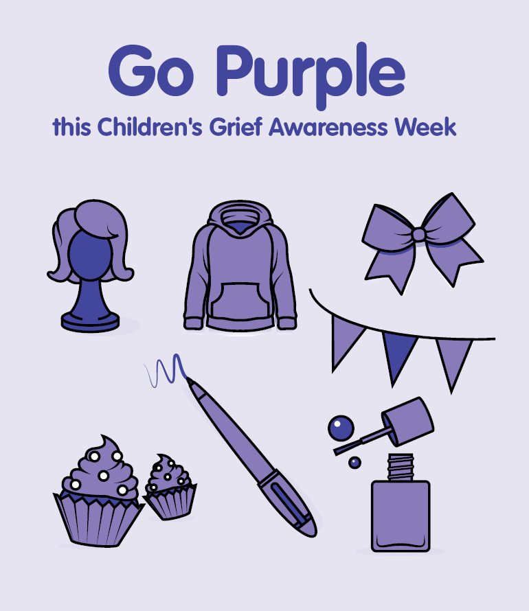 Go Purple Day Grief Encounter